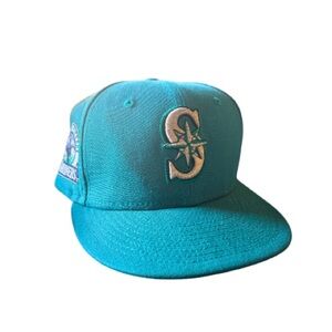 Seattle Mariners New Era 59Fifty fitted hat with 30th Anniversary side patch